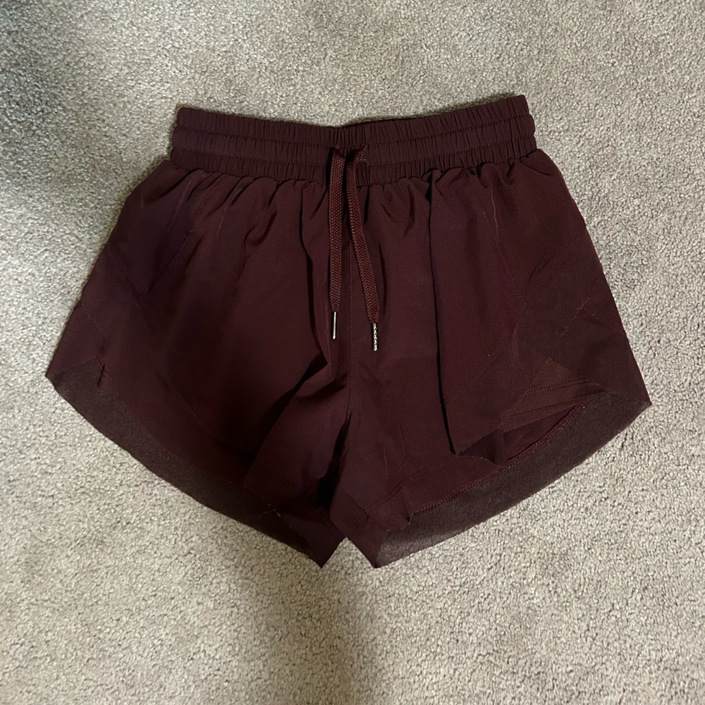 Women’s Halara Burgundy Shorts